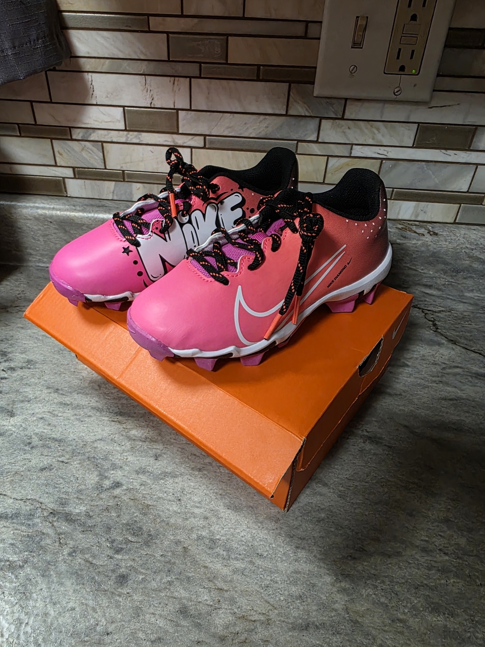 Nike Pink Softball Cleats